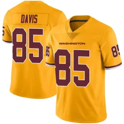 Men's Vernon Davis Washington Commanders No.85 Limited Color Rush Jersey - Gold