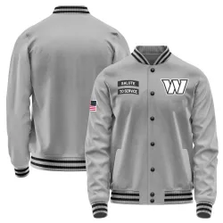 Men's Washington Commanders No. Salute to Service Performance Jacket - Gray