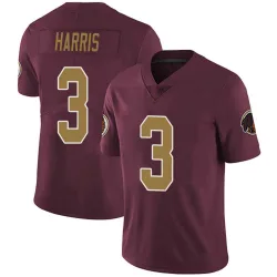 Men's Will Harris Washington Commanders No.3 Limited Burgundy Alternate Vapor Untouchable Jersey