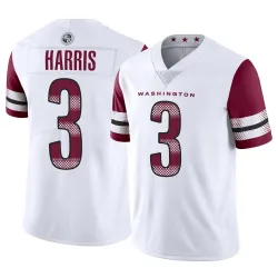 Men's Will Harris Washington Commanders No.3 Limited Vapor Jersey - White