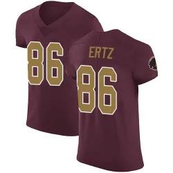 Men's Zach Ertz Washington Commanders No.86 Elite Burgundy Alternate Vapor Untouchable Jersey