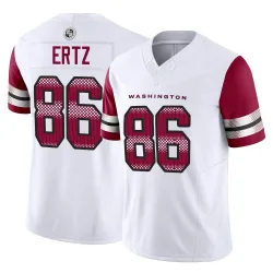 Men's Zach Ertz Washington Commanders No.86 Limited Vapor F.U.S.E. Jersey - White