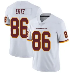 Men's Zach Ertz Washington Commanders No.86 Limited Vapor Untouchable Jersey - White
