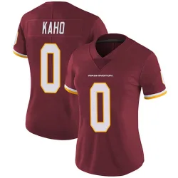Women's Ale Kaho Washington Commanders No.0 Limited Burgundy Team Color Vapor Untouchable Jersey