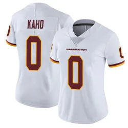 Women's Ale Kaho Washington Commanders No.0 Limited Vapor Untouchable Jersey - White