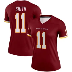Women's Alex Smith Washington Commanders No.11 Legend Burgundy Jersey