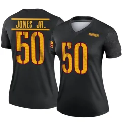 Women's Andre Jones Jr. Washington Commanders No.50 Legend Alternate Jersey - Black