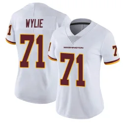 Women's Andrew Wylie Washington Commanders No.71 Limited Vapor Untouchable Jersey - White