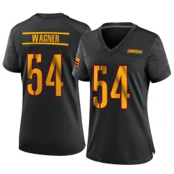 Women's Bobby Wagner Washington Commanders No.54 Game Alternate Jersey - Black
