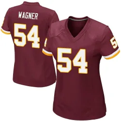 Women's Bobby Wagner Washington Commanders No.54 Game Burgundy Team Color Jersey