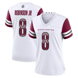 Women's Brian Robinson Jr. Washington Commanders No.8 Game Jersey - White