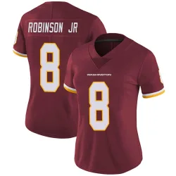 Women's Brian Robinson Jr. Washington Commanders No.8 Limited Burgundy Team Color Vapor Untouchable Jersey