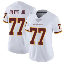Women's Carl Davis Jr. Washington Commanders No.77 Limited Vapor Untouchable Jersey - White