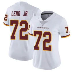Women's Charles Leno Jr. Washington Commanders No.72 Limited Vapor Untouchable Jersey - White