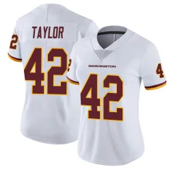 Women's Charley Taylor Washington Commanders No.42 Limited Vapor Untouchable Jersey - White