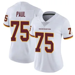 Women's Chris Paul Washington Commanders No.75 Limited Vapor Untouchable Jersey - White