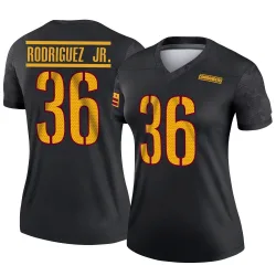 Women's Chris Rodriguez Jr. Washington Commanders No.36 Legend Alternate Jersey - Black