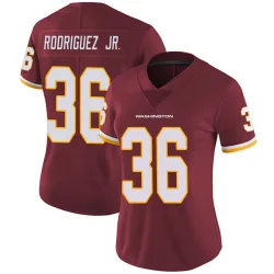 Women's Chris Rodriguez Jr. Washington Commanders No.36 Limited Burgundy Team Color Vapor Untouchable Jersey