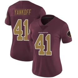 Women's Colson Yankoff Washington Commanders No.41 Limited Burgundy Alternate Vapor Untouchable Jersey