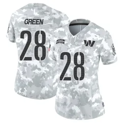 Women's Darrell Green Washington Commanders No.28 Limited 2024 Salute to Service Jersey - Arctic Camo