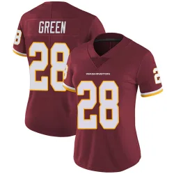 Women's Darrell Green Washington Commanders No.28 Limited Burgundy Team Color Vapor Untouchable Jersey