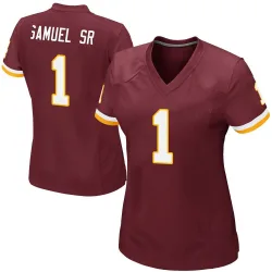 Women's Deebo Samuel Sr. Washington Commanders No.1 Game Burgundy Team Color Jersey