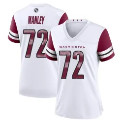 Women's Dexter Manley Washington Commanders No.72 Game Jersey - White