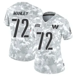 Women's Dexter Manley Washington Commanders No.72 Limited 2024 Salute to Service Jersey - Arctic Camo