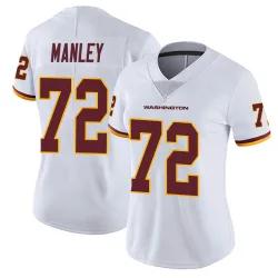 Women's Dexter Manley Washington Commanders No.72 Limited Vapor Untouchable Jersey - White