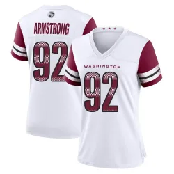Women's Dorance Armstrong Washington Commanders No.92 Game Jersey - White