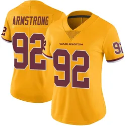 Women's Dorance Armstrong Washington Commanders No.92 Limited Color Rush Jersey - Gold