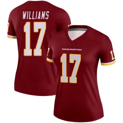 Women's Doug Williams Washington Commanders No.17 Legend Burgundy Jersey