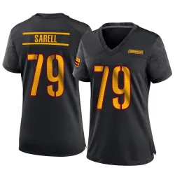 Women's Foster Sarell Washington Commanders No.79 Game Alternate Jersey - Black