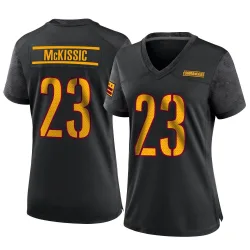 Women's J.D. McKissic Washington Commanders No.23 Game Alternate Jersey - Black