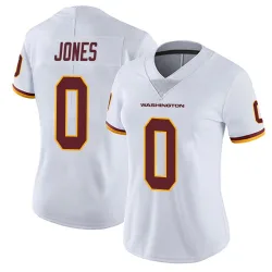 Women's Jacoby Jones Washington Commanders No.0 Limited Vapor Untouchable Jersey - White