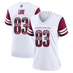 Women's Jaylin Lane Washington Commanders No.83 Game Jersey - White