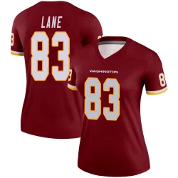 Women's Jaylin Lane Washington Commanders No.83 Legend Burgundy Jersey