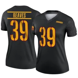 Women's Jeremy Reaves Washington Commanders No.39 Legend Alternate Jersey - Black