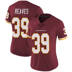 Women's Jeremy Reaves Washington Commanders No.39 Limited Burgundy Team Color Vapor Untouchable Jersey