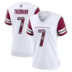 Women's Joe Theismann Washington Commanders No.7 Game Jersey - White