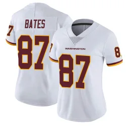 Women's John Bates Washington Commanders No.87 Limited Vapor Untouchable Jersey - White