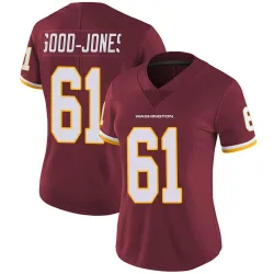 Women's Julian Good-Jones Washington Commanders No.61 Limited Burgundy Team Color Vapor Untouchable Jersey
