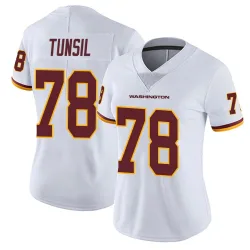 Women's Laremy Tunsil Washington Commanders No.78 Limited Vapor Untouchable Jersey - White