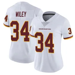 Women's Michael Wiley Washington Commanders No.34 Limited Vapor Untouchable Jersey - White