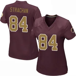 Women's Mike Strachan Washington Commanders No.84 Game Burgundy Alternate Jersey