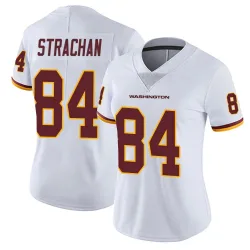 Women's Mike Strachan Washington Commanders No.84 Limited Vapor Untouchable Jersey - White