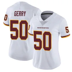 Women's Nate Gerry Washington Commanders No.50 Limited Vapor Untouchable Jersey - White