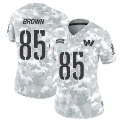Women's Noah Brown Washington Commanders No.85 Limited 2024 Salute to Service Jersey - Arctic Camo