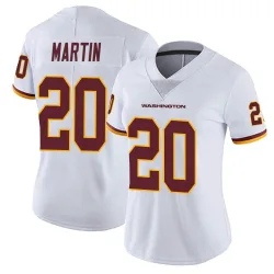 Women's Quan Martin Washington Commanders No.20 Limited Vapor Untouchable Jersey - White
