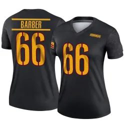 Women's Ricky Barber Washington Commanders No.66 Legend Alternate Jersey - Black
